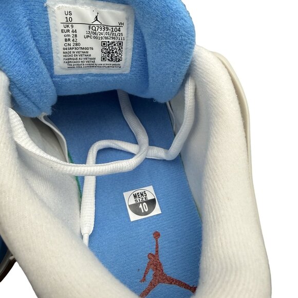 Nike Air Jordan 4 RM Sneakers Shoes Mens White/Neutral Gray FQ7939-104 Size 10 - Picture 9 of 10